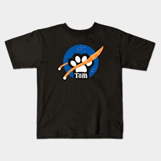 Two Tailed Tom - creation  - yellow tail Kids T-Shirt